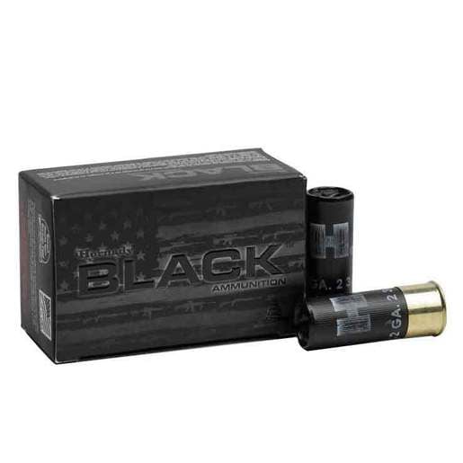 Hornady Black 12 Gauge 2-3/4in 00 Buckshot Shotshells - 10 Rounds - #00 Buck