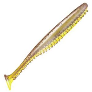 Kalin's Tickle Tail Paddle Tail Soft Swimbait - Blue Gill Orange Belly