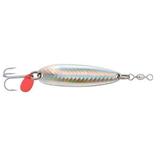 Luhr Jensen Krocodile Casting Spoon - Chrome/Fluorescent Green Prism 034