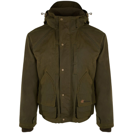 McAlister Men's Olive Wax Canvas Wading Jacket - Olive 3XL