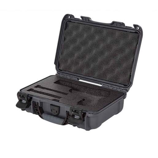 Nanuk 909 Classic 12.6in Handgun Case - Graphite - Graphite