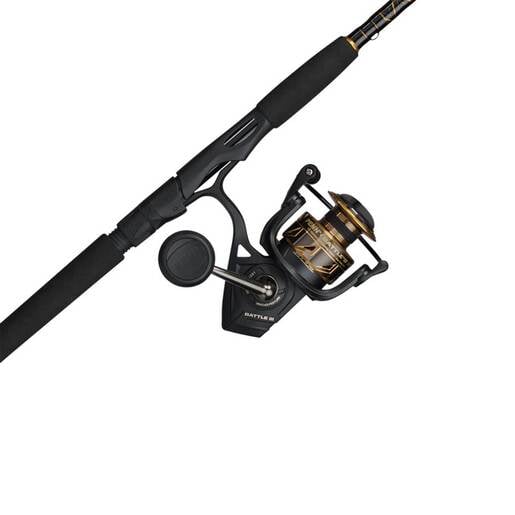 PENN Battle III Saltwater Spinning Rod and Reel Combo - 4000