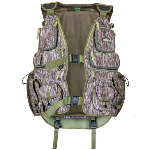 Primos Men's Mossy Oak Bottomland Will Primos Turkey Hunting Vest - Mossy Oak Bottomland XL