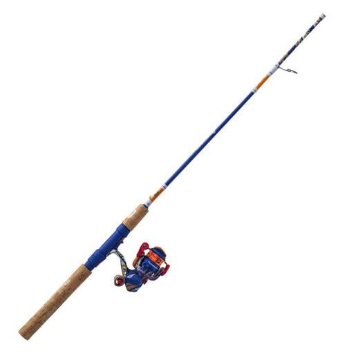 Profishiency Krazy Rizz Rec Spinning Rod and Reel Combo - Blue/Orange