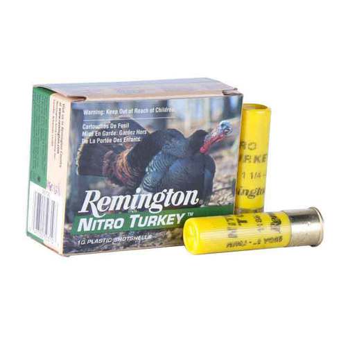 Remington Nitro Turkey 20 Gauge 3in 1-1/4oz Turkey Shotshells - 10 Rounds - #5