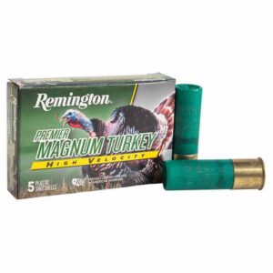 Remington Premier High-Velocity Magnum Turkey 12 Gauge 3in #5 1-3/4oz Turkey Shotshells - 5 Rounds - #5