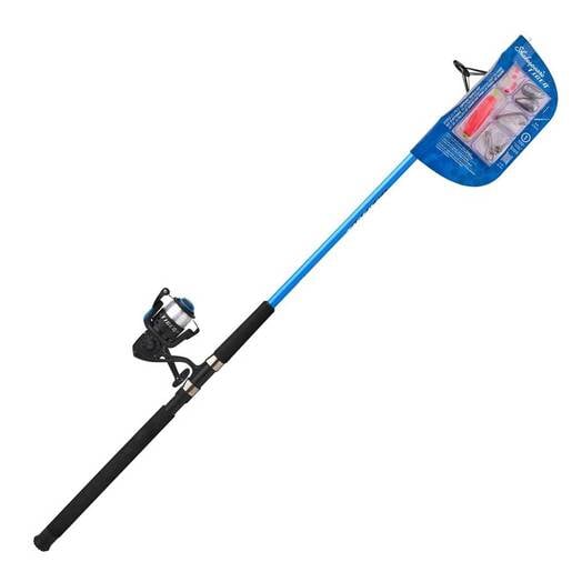 Shakespeare Tiger Spinning Catfish Spinning Combo - Black/Blue 50