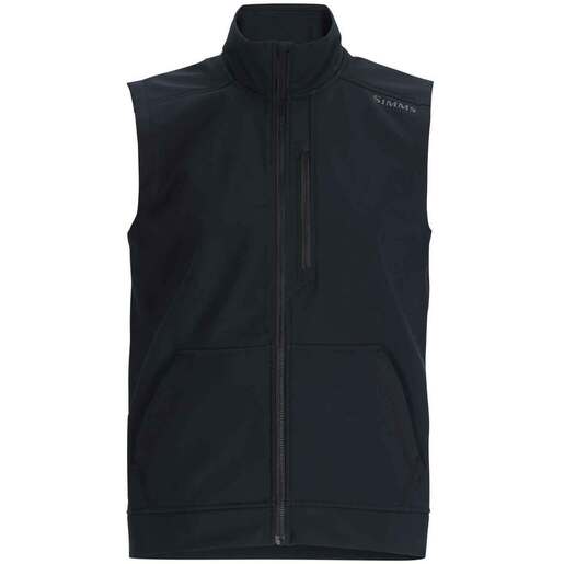 Simms Men's Rogue Fleece Fishing Vest - Black M