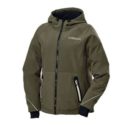 Striker Ice Dark Olive/Charcoal Renegade Women's Ice Fishing Jacket - Dark Olive 3XL