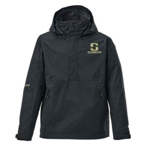 Striker Ice Men's Vortex Rain Pullover Fishing Jacket - Black 5XL