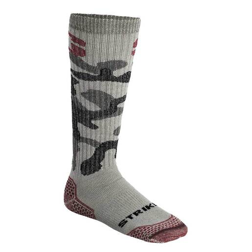 Striker Men's Midweight Over the Calf Ice Fishing Socks - Camo M