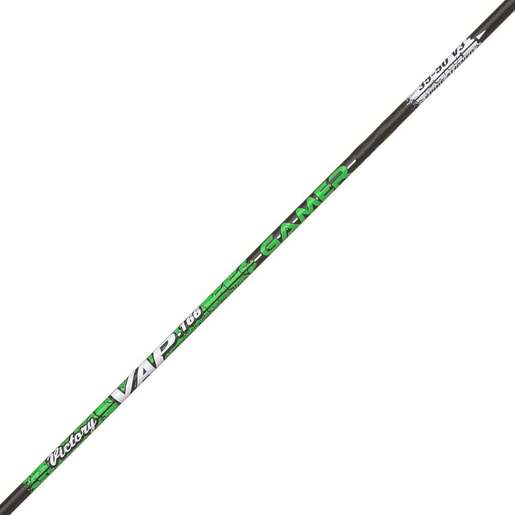 Victory VAP Gamer 350 Spine Carbon Arrows - 6 Pack - Black