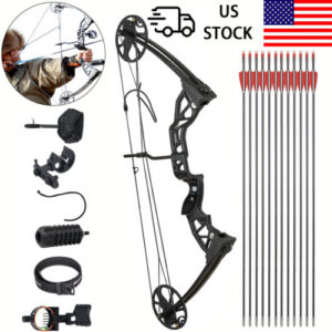 Compound Bow Archery For Adults, 0-70 Lbs Draw Weight, 19"-30"Draw Length