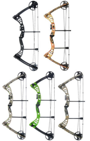 30-55 lb Black / Green / Camo Camouflage Archery Hunting Compound Bow 75 50 40