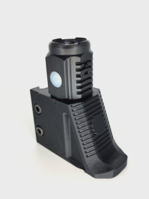 Picatinny Mount Tactical Flashlight - 300 Lumen - Made In USA