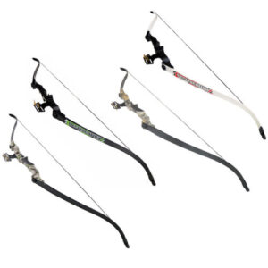 40 lb Black / White / Camouflage Camo Archery Hunting Recurve Bow Compound 55 30