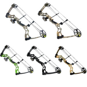 40-70 lb Black / Green / Tree Camouflage Camo Archery Hunting Compound Bow 75 55