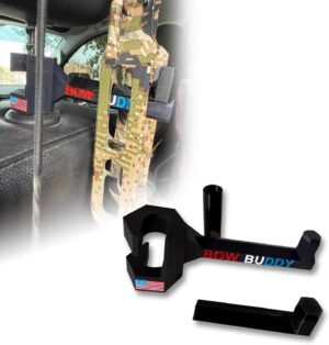 Bow Buddy Bow Hanger for Truck - Truck Bow Hanger Bow Buddy Compound Bow Headrest Holder for Vehicle Storage and Hunting Transport