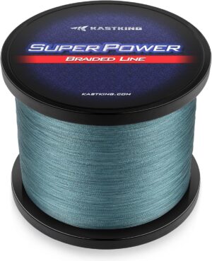 KastKing SuperPower Braided Fishing Line - Abrasion Resistant Braided Lines – Incredible Superline – Zero Stretch – Smaller Diameter – A Must-Have!