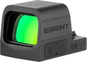 OSIGHT SE 6 MOA Green Dot Enclosed Micro Sight with RMSc/K Footprint, Parallax-Free Durable Optic for Subcompact Setups